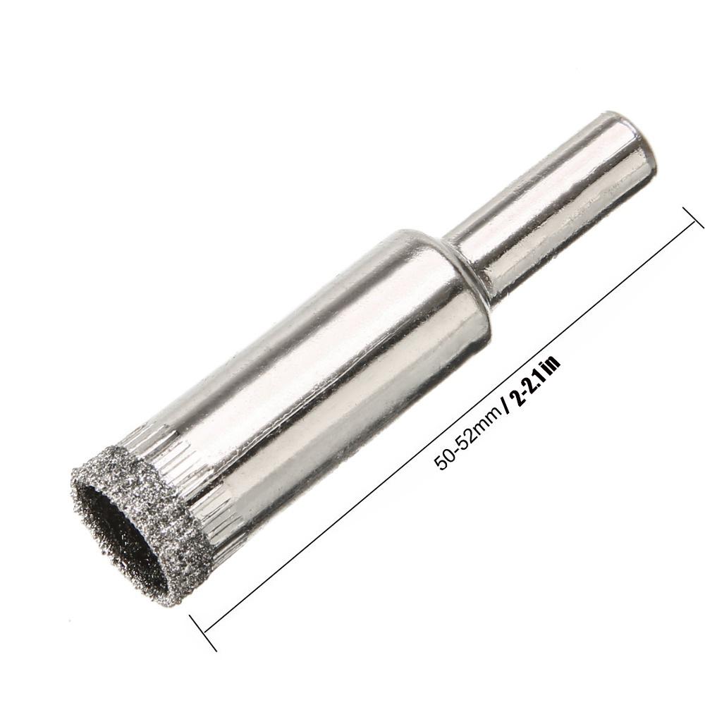10pcs Diamond Coated Hss Drill Bit Set Tile Marble Glass Ceramic Hole Saw Drilling Bits for Power Tools 6mm-32mm(0.23-1.26in)