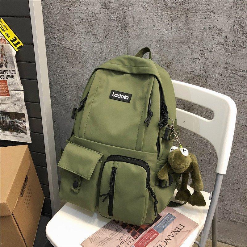 Unisex Backpacks Simple Large Capacity Travel Rucksack 2025 New Casual Multi-pockets High School Student Colleage Student School Bags for Teenagers