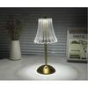 Modern Nordic Style Crystal Table Lamp 3 Colors Dimmable Touch Control Lamp Small Crystal Lampshade Gold Bedside Lamp Hotel
