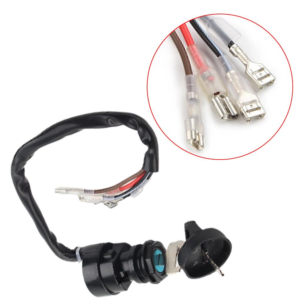 Ignition Key Switch Set with 2 Keys for Polaris Sportsman 400 4X4 1993-1995 ATV 4110086 Motorcycle Ignition Lock Set