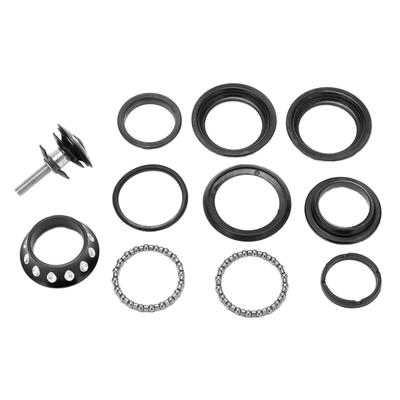 Lager Headset Metall Bunte Tropfen Form Konische Steuerrohr Schüssel Set für Mountainbikes Dead Fly