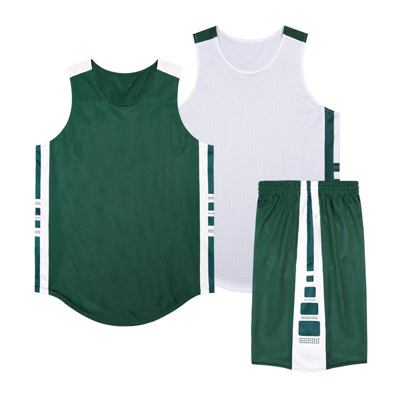 

Двусторонний баскетбольный комплект для взрослых: Унисекс униформа, разработанная на заказ, с персонализированным именем и номером для тренировок и соревнований. 2XL белый/темно-зеленого