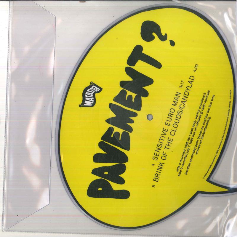

LP Record PAVEMENT - Sensitive Euro Man / Brink of the C OLE1562S Matador 2020 US Rock