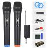 Dual Wireless Handheld Microphone & Trolley Speaker for Live Broadcasts and Home Karaoke