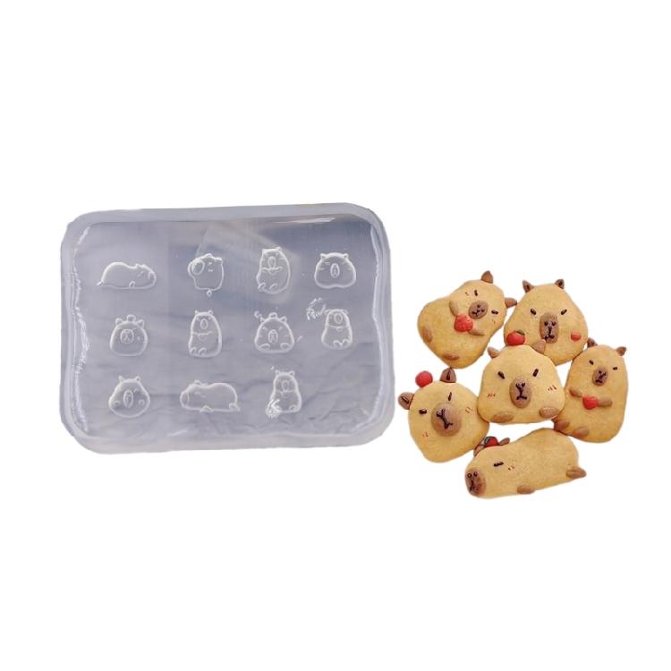 

Biscuit Silicone Mold Food Play Clay Molds Small Baking Tool for Dollhouse Decors 1