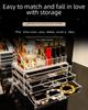 Clear Acrylic Jewelry and Skincare Organizer - Dustproof, Extra Large Storage with Drawers