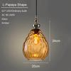 Modern Creative European Water Wave Glass Chandelier LED E27 Living Room Dining Room Kitchen Cafe Interior Lighting Fixture