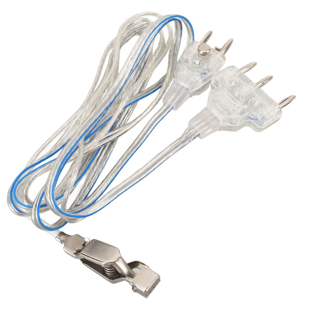 Fencing Devices Cord Fencing Saber Foil Epee Body Cord Stainless Steel Plastic Transparent Fencing Head Wire for Competitions