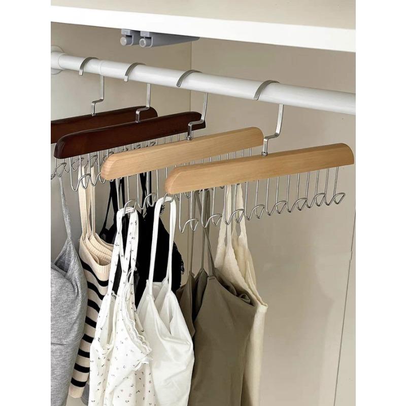 

1pc Multi-functional Strap Hanger, Underwear & Vest Storage Rack, Traceless Clothes Drying Rack