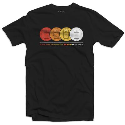 Acid 808 T-Shirt - Roland Synthesizer Drum Machine House Dance Music Rave DJ