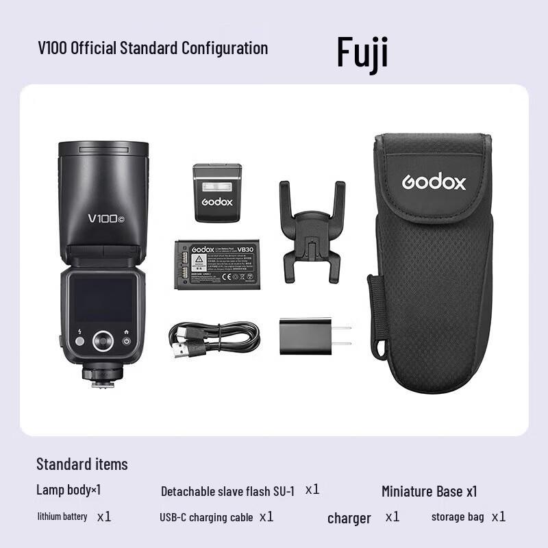 Godox V100 100W TTL Hot-Shoe Flash