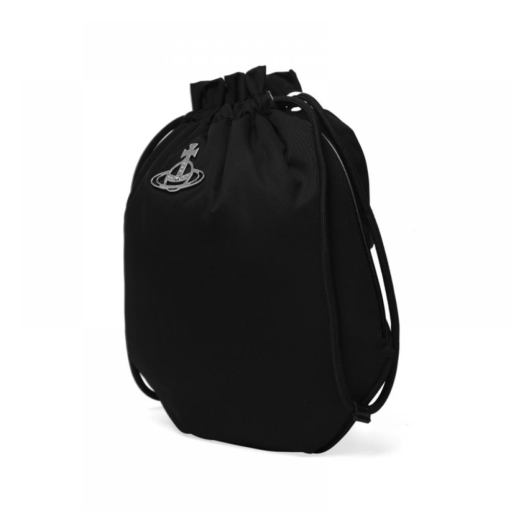 Vivienne Westwood 57010001u W001y N401 Re Nylon Drawstring Pouch Shoulder Bag