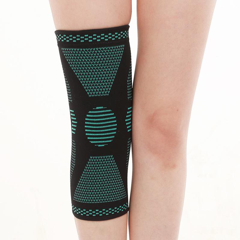 Sports Knit Non-slip Knee Pads Breathable Knee Sheath Badminton Basketball Cycling Sports Sheath Amazon
