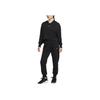 Nike Solide hochtaillierte, figurbetonte Jogginghose Stricksporthose Damenunterteile Schwarz FB8269-010