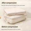 4Pcs Compressive Travel Storage Bags Thick Zipper Storage Bags Travel Accessories Travel Organizer Bags