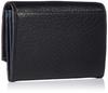 Lanvin Collection Deer Skin Coin Purse, Men's Wallet, Made in Japan with Selected Deerskin Leather, Two-Layer Coin Compartment, Black