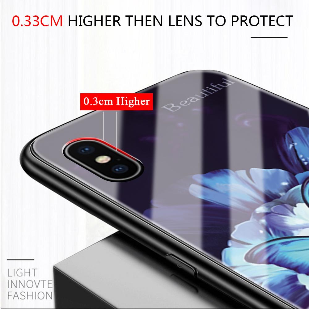 Tempered Glass Phone Case For Samsung A12 A16 A32 A53 S20FE S23 S25 Honor20 X6A 90Lite 9X Huawei Y9Prime2019 P30Lite Soft Edge Shockproof Smooth Shell