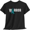 Ovarian Cancer Awareness T Shirt Eierstockkrebs Support Top Vintage Designer Clothes Soft Versatile Fashion Graphic