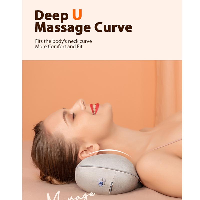 Cervical Massager Neck Back Massager Kneading Office Home Cushion Car Massage Pillow Relax Muscles