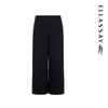 ELLASSAY Women's Minimalist Straight-Leg Cropped Trousers