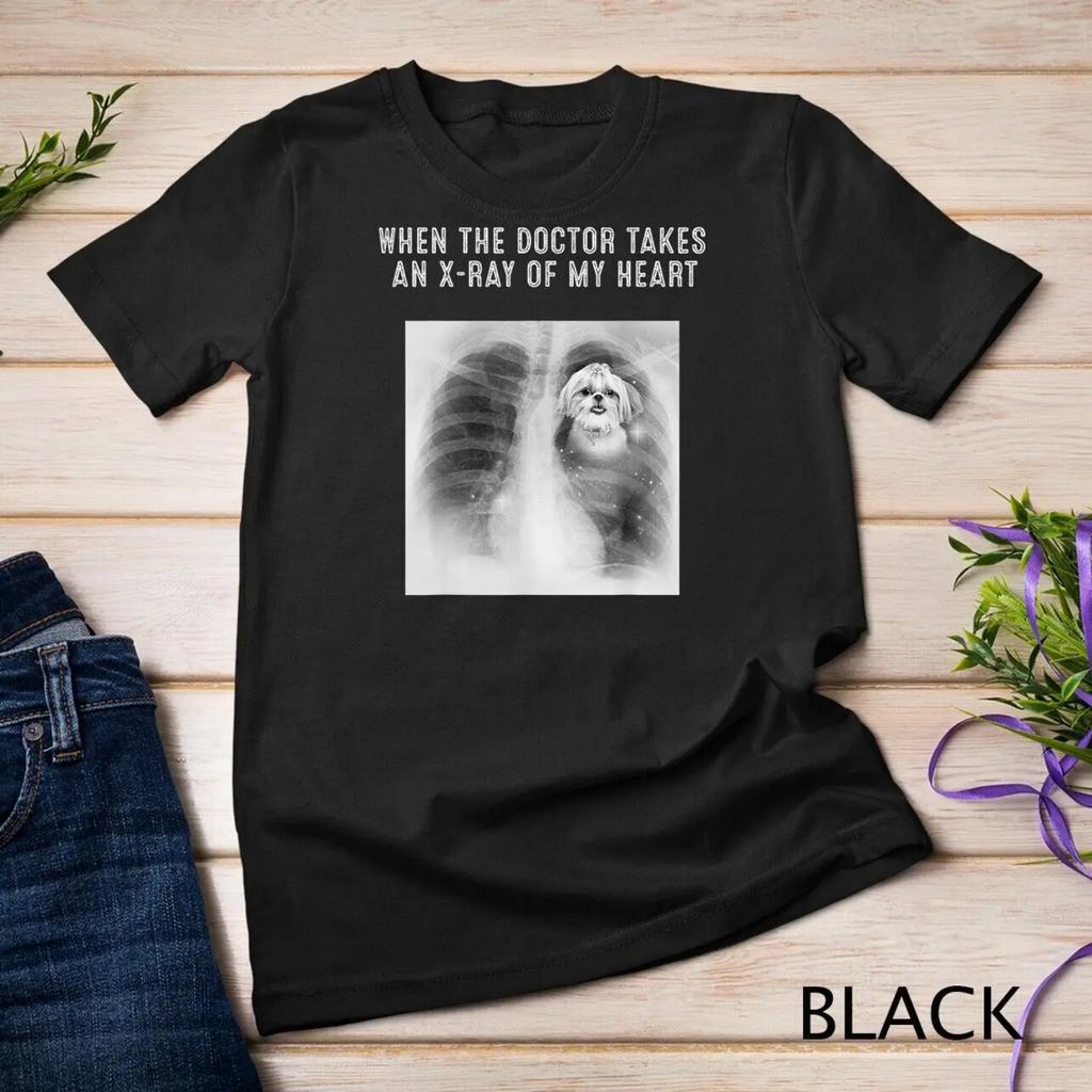 SHIH TZU Dog Doctor Takes An X Ray Of My Heart T Shirt