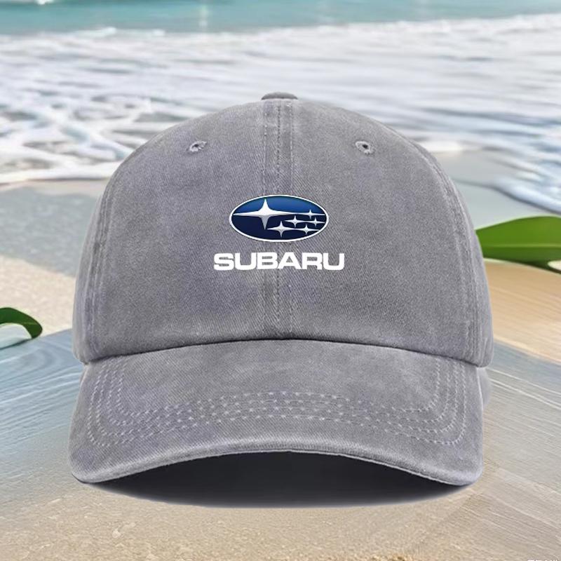 1pc Car Baseball Cap For Subaru STI Forester Impreza Legacy Outback XV BRZ WRX Tribeca Adjustable Summer Hat Sport Baseball Hat Y6