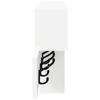 Wall Mounted Nightstand Wall Bracket White 100 X 12 X 43.5 Cm