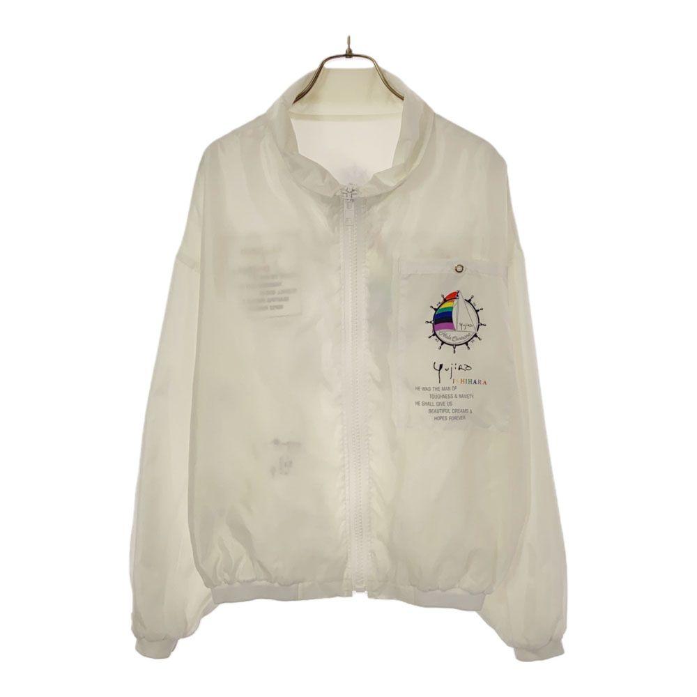 

неиспользованная куртка из нейлона с принтом YUJIRO ISHIHARA, двусторонняя, S, с биркой, ветровка, мужская, б/у