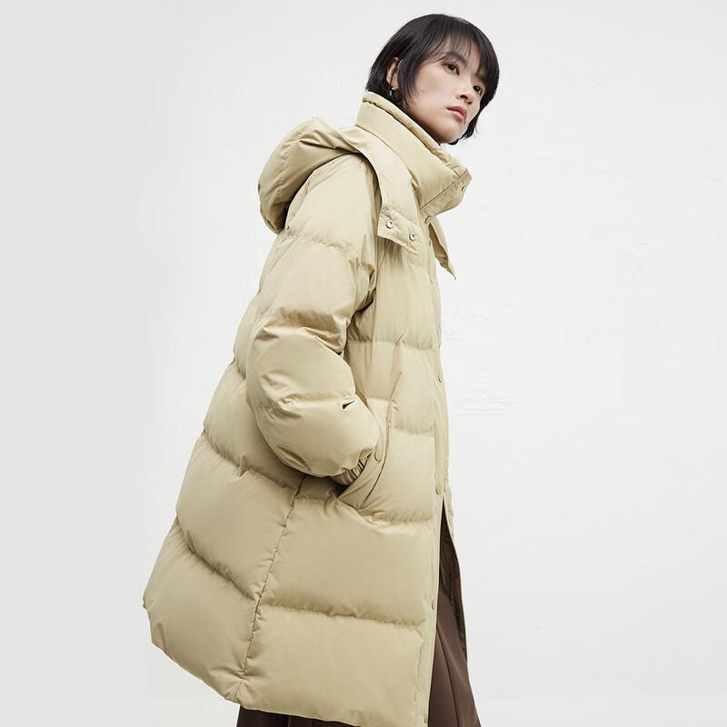 Broadcast x Hiroshi Ogawa Capsule Collection Mid-Length Women's Down Jacket