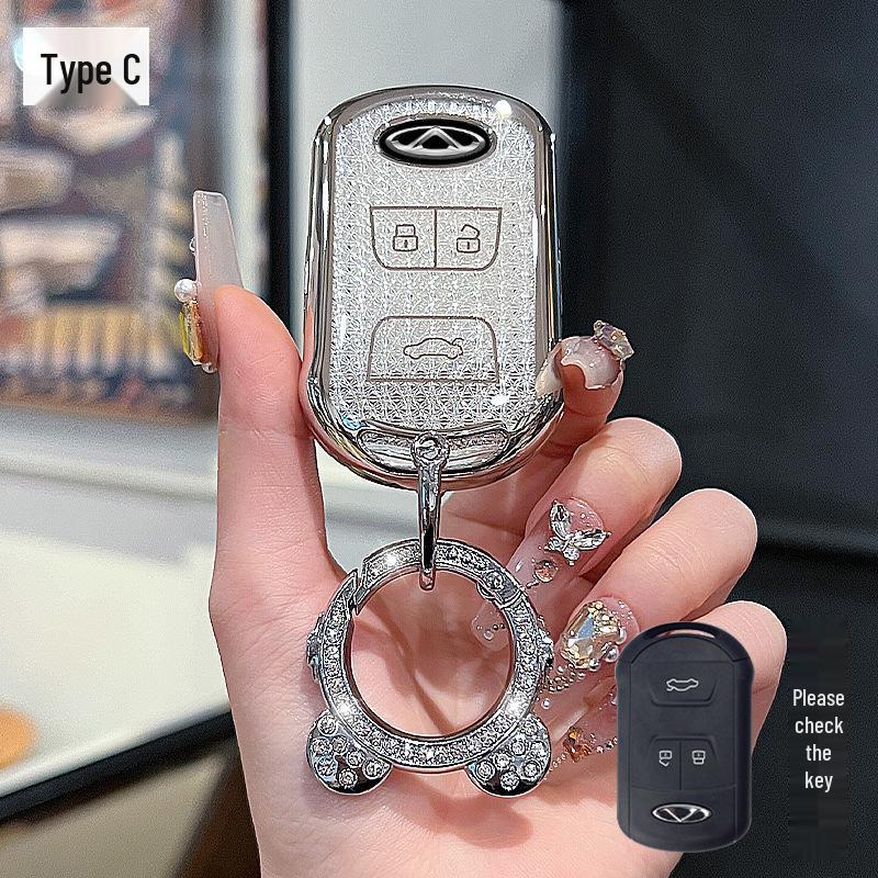 Hochwertige Schutzhülle für Schlüssel für Chery Tiggo 8, Tiggo 7, Tiggo 5x