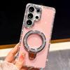 Fulcrum Rhinestone Glitter Holder for Samsung S26 Ultra/S25 Plus Luxury Phone Case A17/A56.
