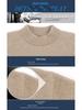 Men's Thick Cashmere Wool Sweater - Loose Fit, Round/Half-High Neck Pullover