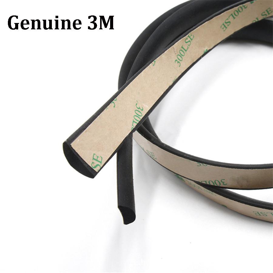 5 Meter Self Adhesive Auto Windshield Window Rubber Weather Draft Seal Strip