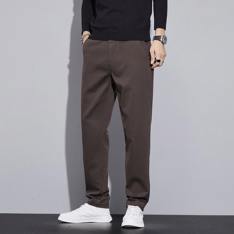 Frühlings- und Herbsthosen für Herren, kleine, gerade, vielseitige Freizeithosen