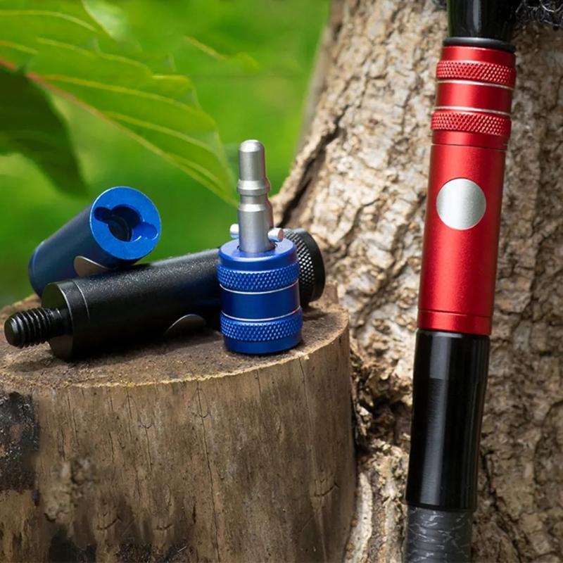 Fish Landing Dip Net Connector Fitting Replacement Fish Landing Dip Net Connector Quickly Release Landing Net Head Adapter