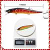 Fishing Lure 11.5cm/14g Artificial Bionic Swing Hard Bait Tackle 3D Eyes Hook Wobbler Carp Fishing Pesca for Bass Pike 5/10Pcs