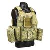 Equipped With 1000D Nylon Vest Multi-functional Stab-resistant Suit Military Fan Camouflage