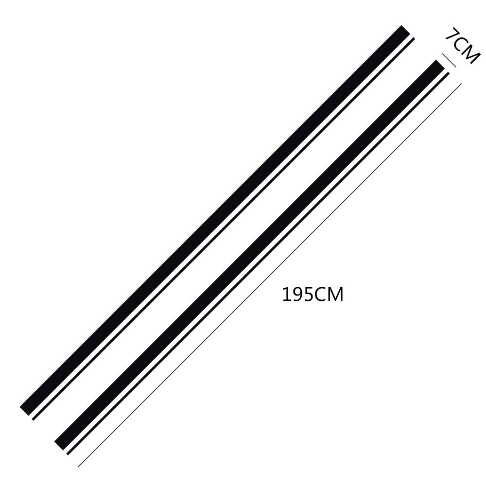 2PCS Car Door Side Stickers For Volkswagen VW Cross Up GT Automobile Decoration Tuning Auto Accessories Vinyl Film Decals
