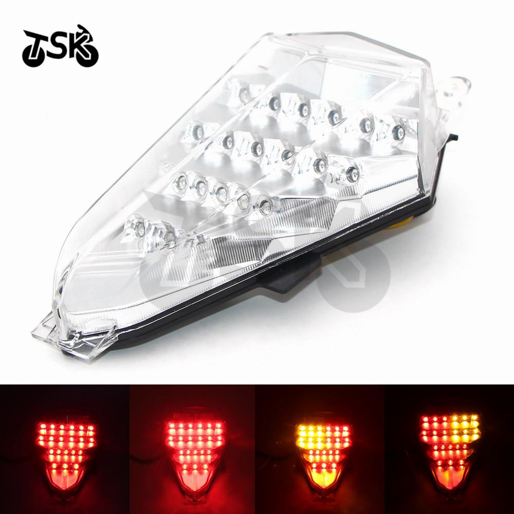 For Yamaha YZF-R6 YZF R6 2006-2007 2008-2016 Rear Tail Light Brake Signals LED Light Motorcycle Accessory Motorcycle Brake Light