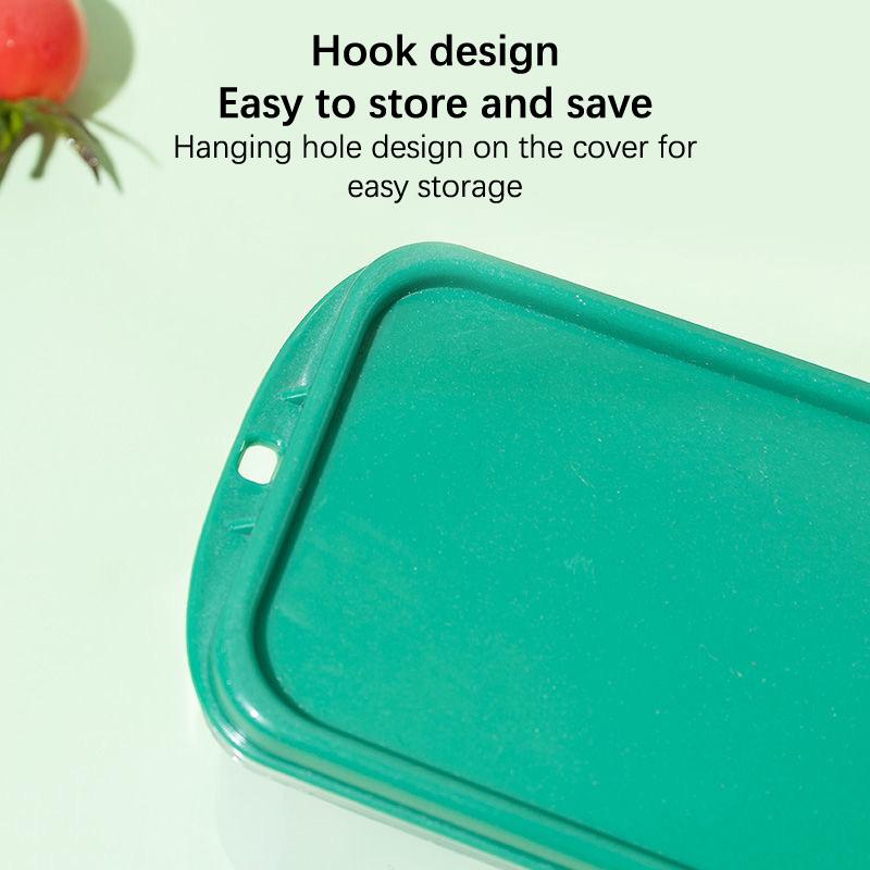 Plastic Container Large Capacity Airtight Rectangular Pasta Box Noodles Container Kitchen Food Storage Jar Fresh-Keeping Case