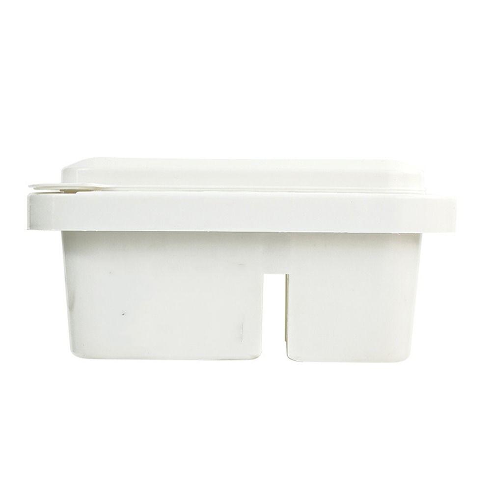 Multifunctional Paint Box Rectangular Blue Palette 3-in-1 Brush Washer Brush Bucket  Oil Painting