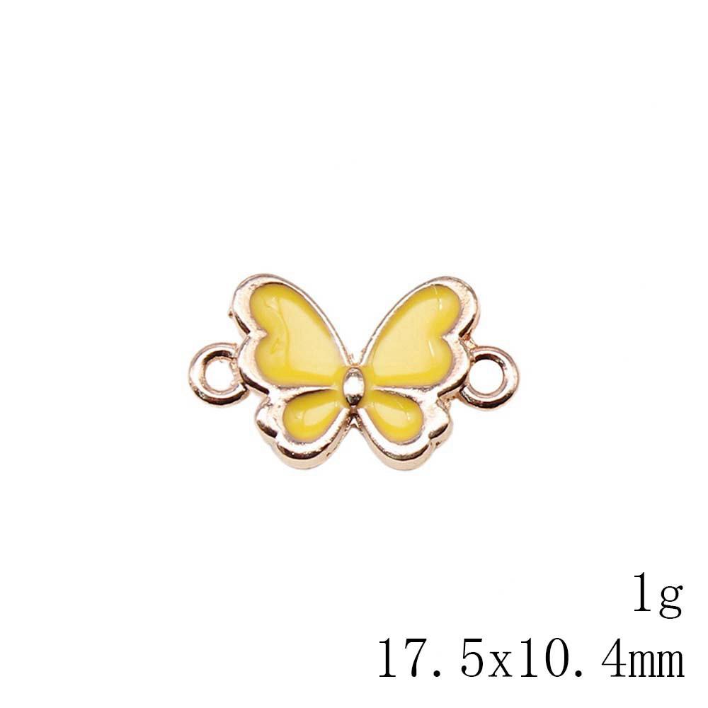 Wedding Anniversary Bracelet Charms Butterfly Bee Enamel Charms Pendant Audience Bracelet Pendants