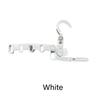 Retractable Portable Travel Hanger Multifunctional Plastic Rack Drying Rack Pin Trousers Hanging Tool Storage Rack
