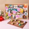 50 Pcs Flower Push P Colorful Cute Thumb Tacks Bulletin Board Tacks Flower Decorative Push P and Tack for Office Decorative, CorkBoard