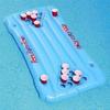 Inflatable Pool Party Floating Raft Multifunctional Beer Pong Air Mattress Inflatable Beer Pong Table for Beach