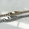 Surgical engraved dementia bracelet silver senior identification tag for dementia patients