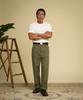 Beulonseun 10.6 Oz Cotton Short Sleeve Henley Tee White