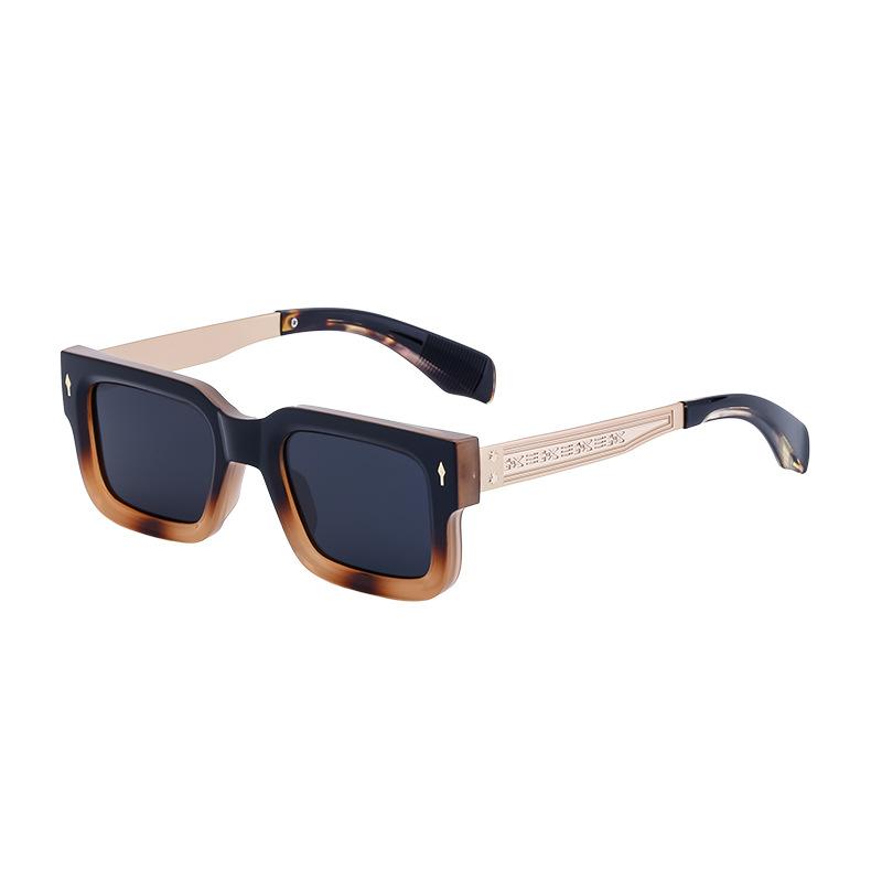 Retro Polarized Sunglasses Men'S Trendy Sunglasses Men'S Sunglasses