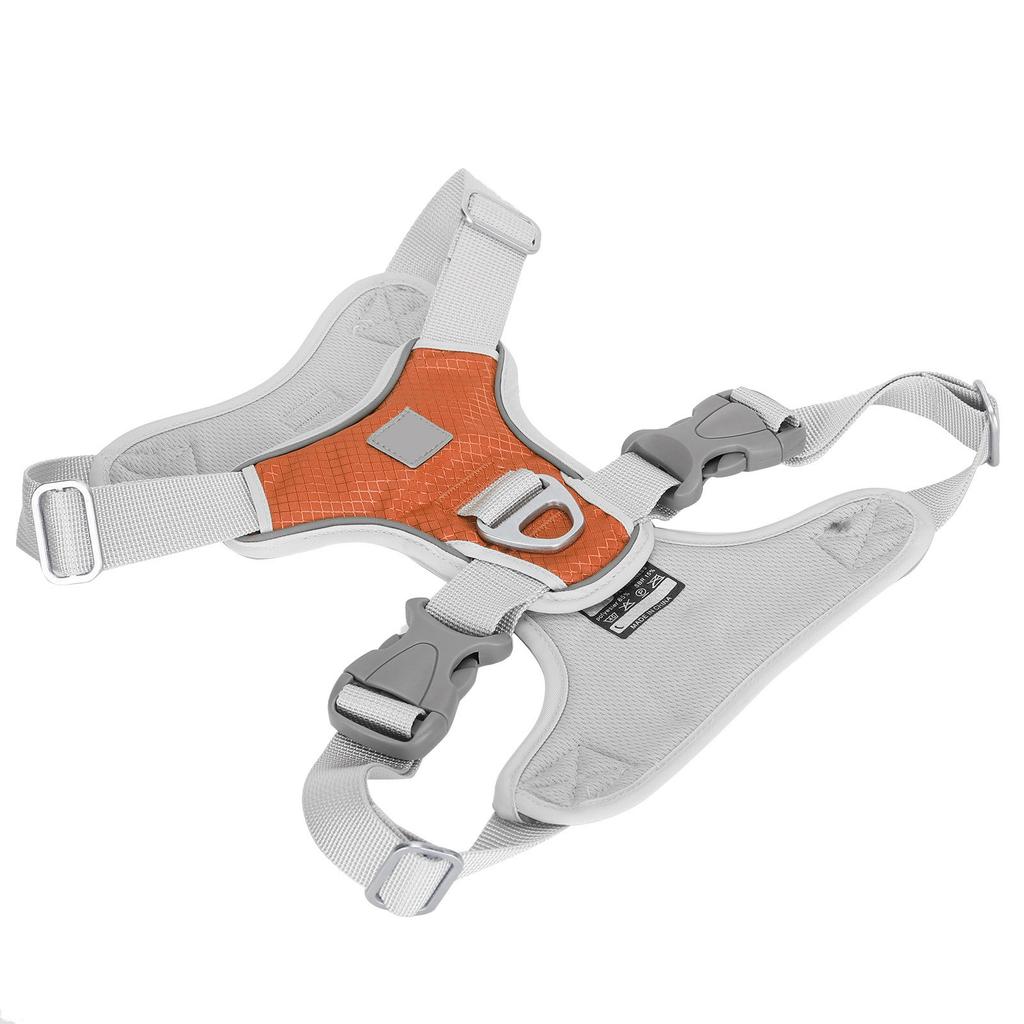 Pet Leash Vest Reflective Stripe Harness Adjustable Oxford Cloth Cat Dog Outdoor Walking