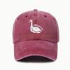 Cotton Wash Vintage Baseball Cap With Curved Brim For Casual Men And Women